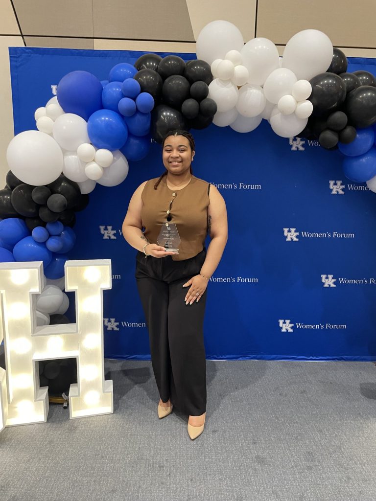 Social Work student honored for campus leadership and impact